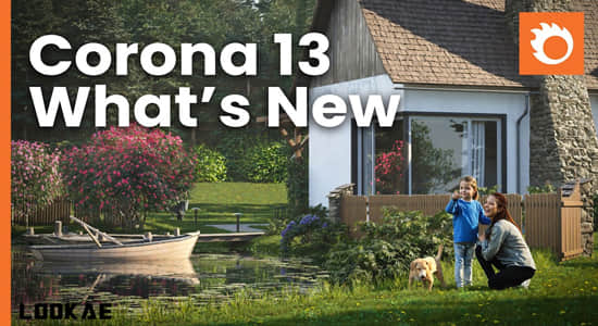 C4D插件-专业高性能实时交互CR渲染器 Corona Renderer 13