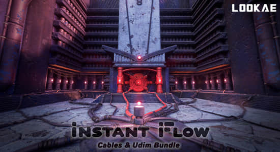 Blender插件-三维线缆管道生成器 InstantFlow – Pro Pack v1.0
