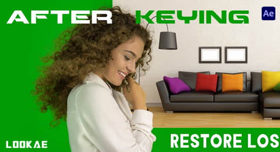 AE脚本-头发细节优化还原抠像助手 After Keying v1.05 含使用教程