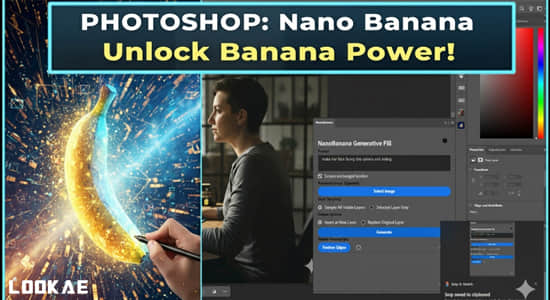 PS插件-AI智能模型生成图像编辑工具 Nano Banana Generative Fill 1.0.2 含使用教程