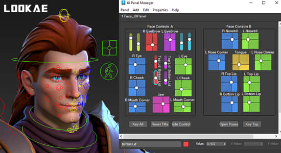 3DS MAX插件-高级绑定动画工具 SmartAnim v1.00.03