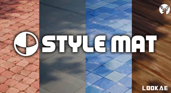 Blender预设-72组卡通风格材质资产 StyleMat V1.1 2K 4K-LookAE.com Blender预设-72组卡通风格材质资产 StyleMat V1.1 2K 4K
