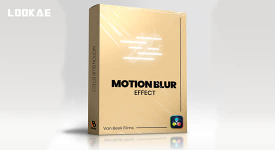 达芬奇插件-视频镜头运动模糊效果 Motion Blur
