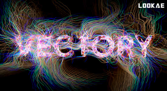 中文汉化版-动态线条粒子动画AE插件 Vectory v1.0 Win