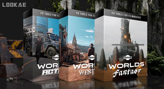 P2三套3000张奇幻西部动作场景特效合成PNG透明通道图片素材